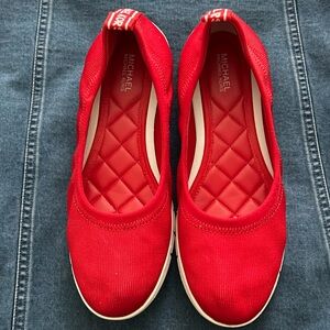 MK Red Sneakers